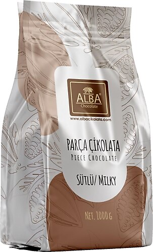 Alba - Sütlü Parça Çikolarta 1kg