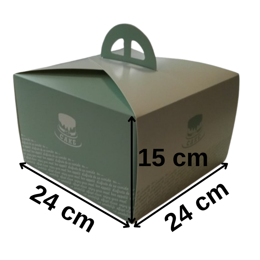 Hay2 - 24 x 24 x 15 Taart Dozen (Pasta Kutusu)