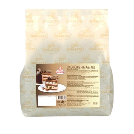 Ovalette - Ekolüks - Mat Fıstık Sütlü 3kg