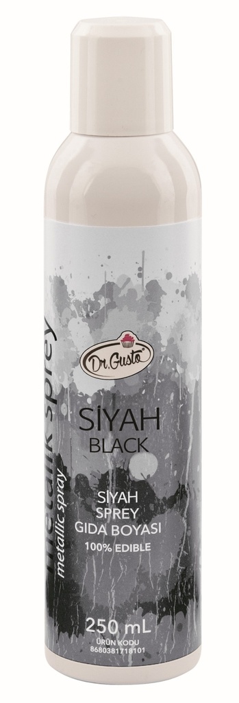 Dr. Gusto 250 ml Sprey Boya Siyah