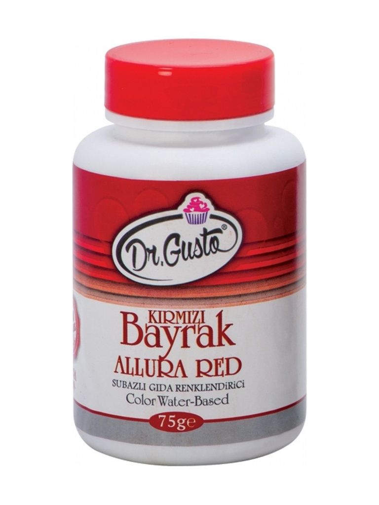 Dr Gusto SU BAZLI TOZ KIRMIZI 75 gr
