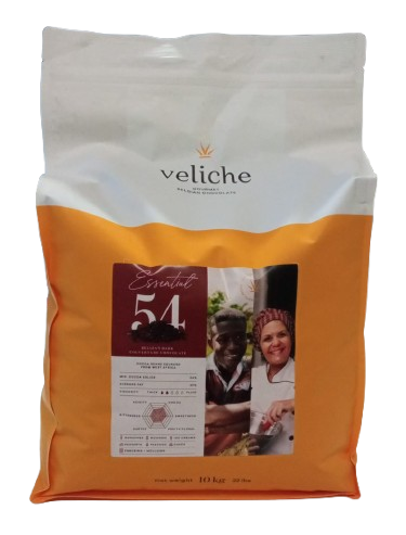 Veliche E2559 Chocolat Fondant Essentiel 54% 10 kg