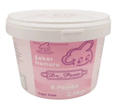 Dr Paste - Seker Hamuru Pembe 2,5 kg