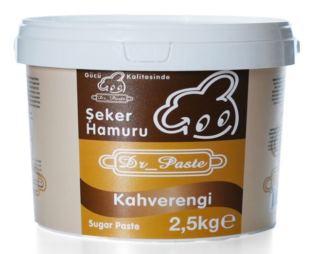Dr Paste - Seker Hamuru Kahverengi 2,5 kg