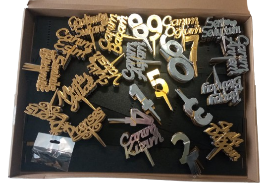 Gold Gumus Baskili Pasta Susu 250 Adet