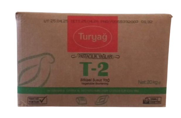Turyag T2 - Veg. Pastry Oil 20 kg ( pastacilik yag )