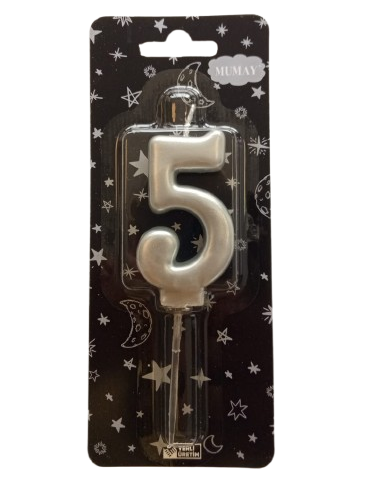 Rakamli Mum Gumus - 5