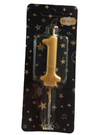 Rakamli Mum Gold ( Altin ) - 1