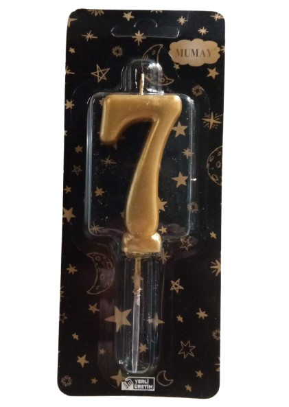 Rakamli Mum Gold ( Altin ) - 7