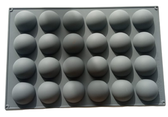 YERLI 40 x 60 SILIKON KALIP YARIM KURE SQ1593