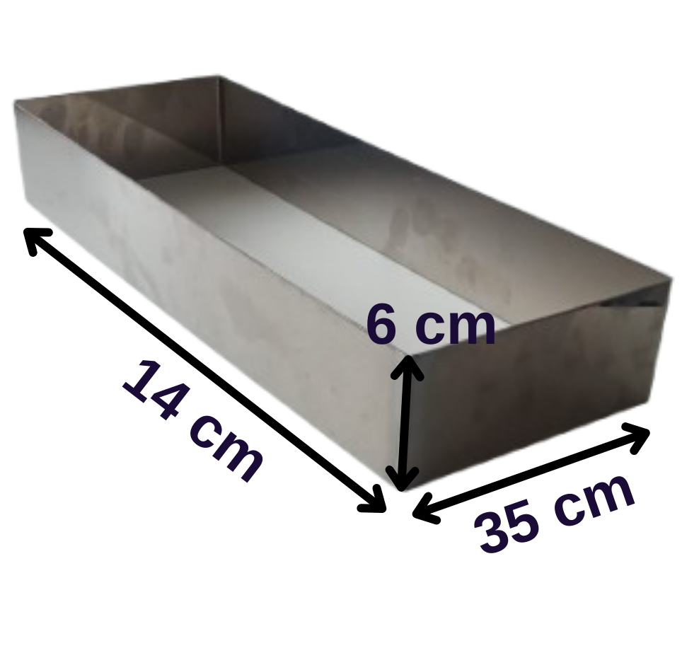DIKTORTGEN CEMBER 39 x 14 x 6