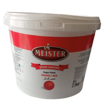 MEISTER DEKOR HAMURU KIRMIZI 2,5 kg ( SEKER HAMURU )