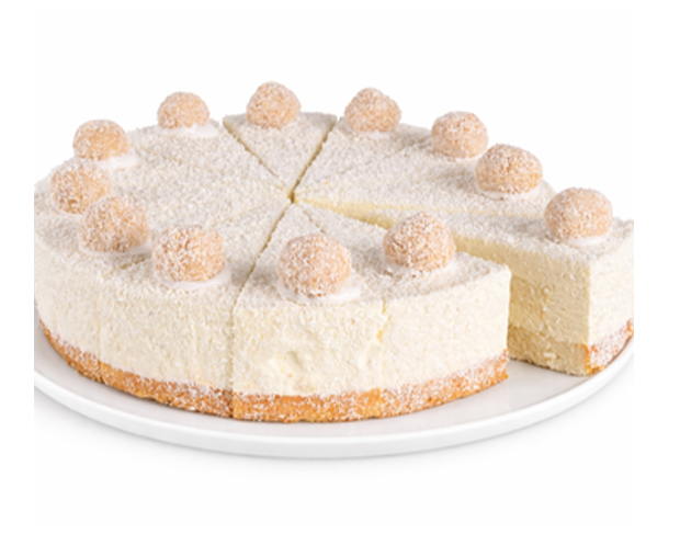 8061 - Beyaz Toplu Pasta - Cake 1800gr 12st 