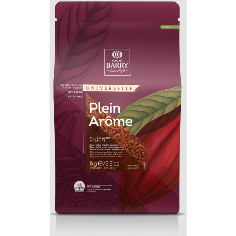 Callebaut Poudre de Cacao 24% 1 kg (Kakao Tozu)
