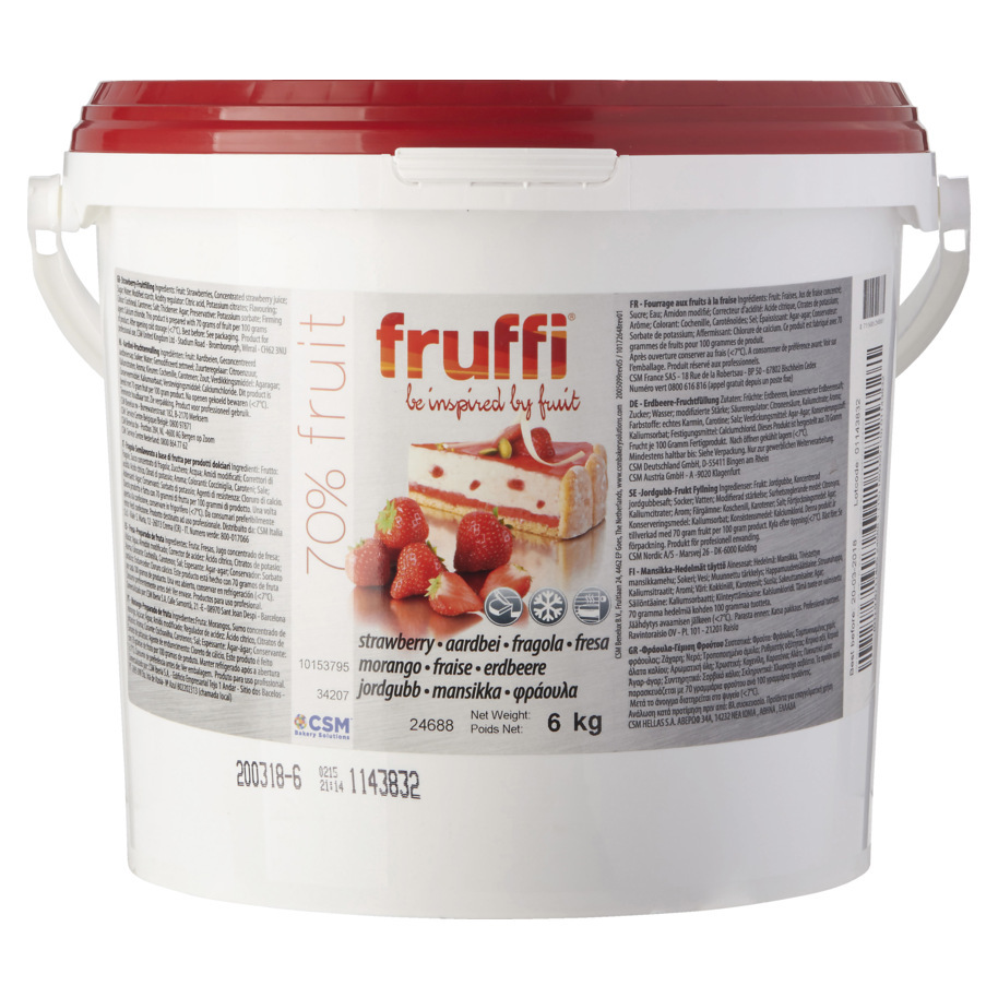 Debco - Fruffi Seftali Parcacikli Dolgu 3,2 Kg 
