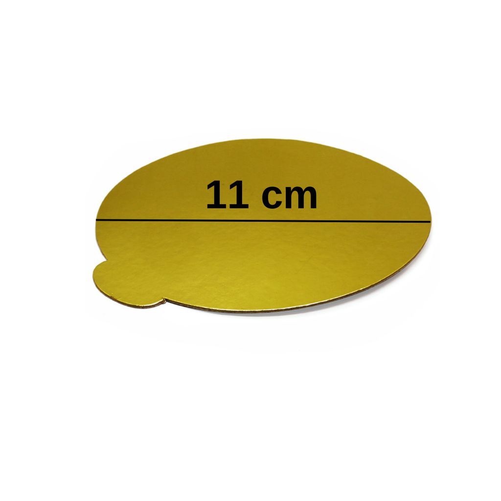 MENDIL - 10 CM PASTA ALTI GOLD 250PCS ( YUVARLAK )