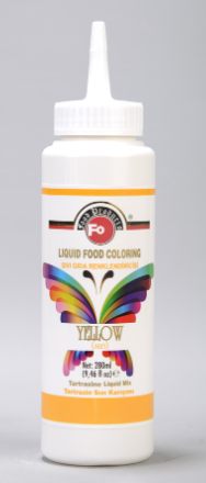 [Y101095] Fo Sarı Sıvı Gıda Renklendirici 280 ml