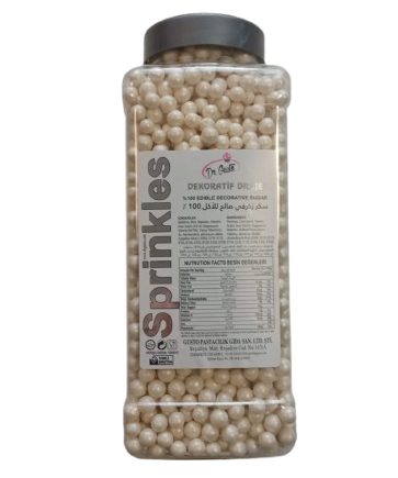 [Y101299] Gusto - 8 mm Boncuk 1 Kg Sedef