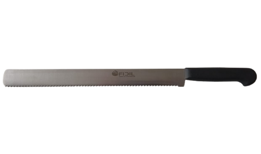 [Y101343] Pirge Pasta Bıçağı Dişli Geniş 30 cm