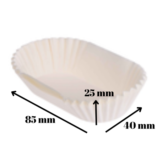 [Y101320] Kapsül Ekler Büyük 40x85x25h mm 600 Adet