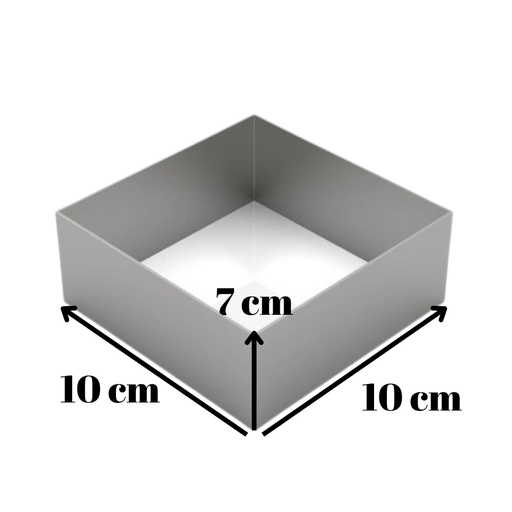 [Y101322] Kare Çember 10 x 10 x 7cm