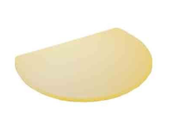 [Y101365] Corne à ramasser demi rond plastique 20 x 15 cm ( hamur kazici )