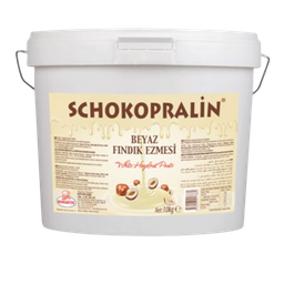 [Y101372] Ovalette - Schokopralin Beyaz Fındık Ezmesi 10 kg