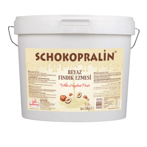 [Y101372] Ovalette - Schokopralin Beyaz Fındık Ezmesi 10 kg ( Pralin )