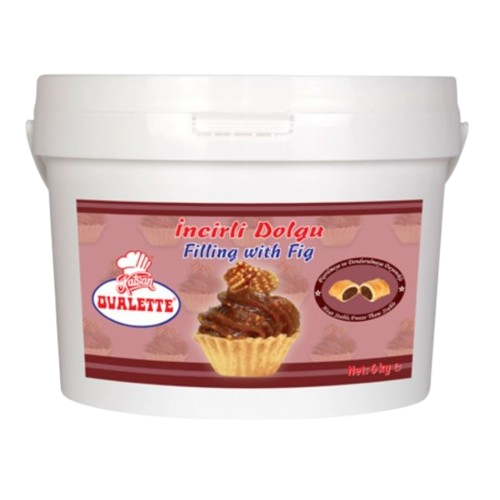 [Y101726] Ovalette incirli Krema Dolgu 6 kg