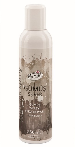[Y101433] Dr. Gusto 250 ml Sprey Boya Gümüş