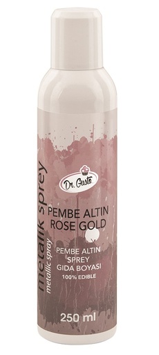 [Y101430] Dr. Gusto 250 ml Sprey Boya Altın Gül