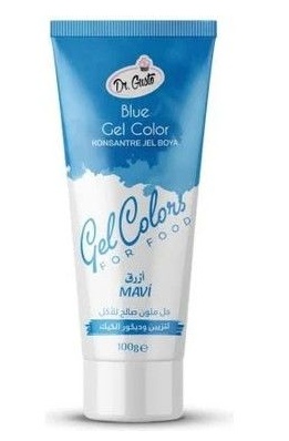 [Y101402] Dr Gusto 100gr Jel Boya Tüp Mavi