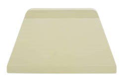 [Y101513] Corne/Coupe pate trapeze GM en plastique 21.5 x 13 cm ( hamur kazici )