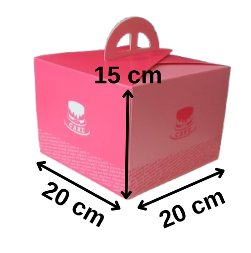 [Y101595] Hay2 - 20 x 20 x 15 cm taart dozen ( Pasta Kutusu )