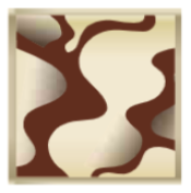 [Y101635] Korinitta - Dekor Çikolata (Kare) KS010