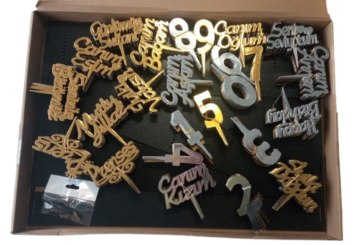 [Y101587] Gold Gumus Baskili Pasta Susu 250 Adet