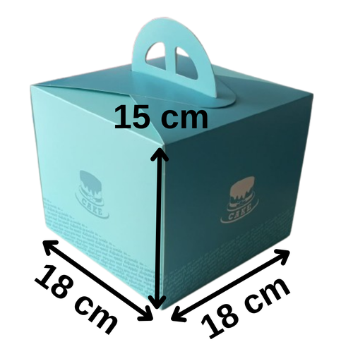 [Y101594] Hay2 - 18 x 18 x 15 Taart Dozen (Pasta Kutusu)