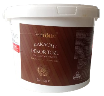 [Y101723] Ovalette Kakaolu Dekor Tozu 4 kg