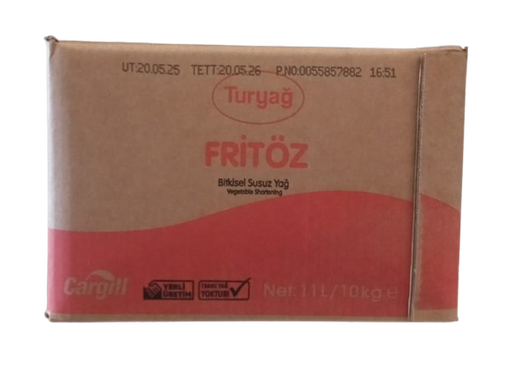 [Y101789] Turyag Fry - Veg. Frying Oil 10 kg ( kizartma yagi )