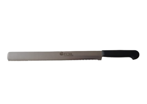 [Y101754] Pirge FIDIL Pasta Bıçağı Dişli Dar 30 cm