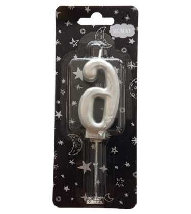 [Y101877] Rakamli Mum Gumus - 6