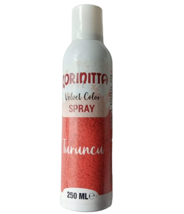 [Y101939] Korinitta - Kadife Sprey Boya TURUNCU 250 ml