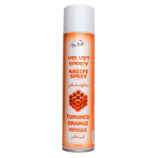 [Y102318] Dr. Gusto Kadife Sprey Boya Turuncu 250 ml