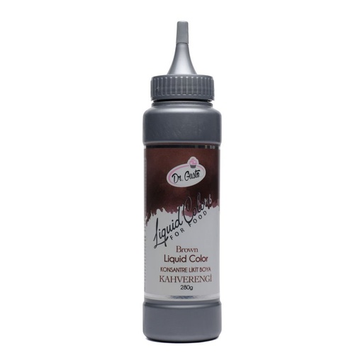 [Y102331] Dr Gusto Su Bazli Likit Boya KAHVE 280 ml