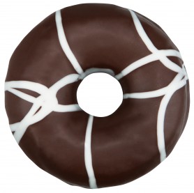 [Y102452] PR - DONUT BEYAZ SIYAH CIZGILI 36ST - Frozen