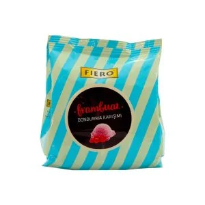 [Y102538] FIERO - FRAMBUAZ AROMALI DONDURMA YAPIMI ICIN TOZ KARISIMI 500 GR