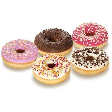 [Y100070] DOONYS- D134 MIXED BOX MINI DONUTS - Frozen