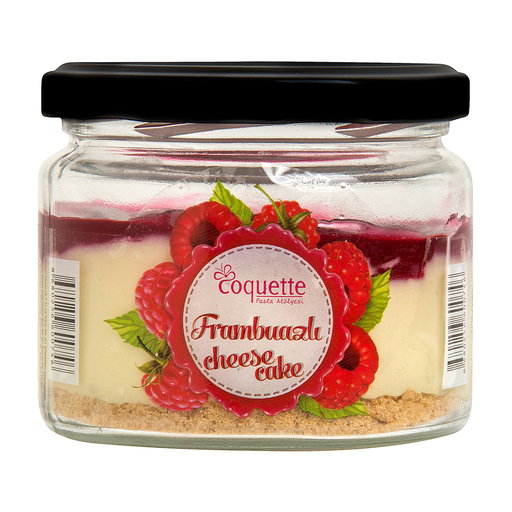 [Y100301] Kavanozda Frambuazlı Cheesecake 200 gr