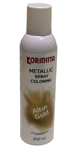 [Y100339] Korinitta Gümüş Metalik Sprey Boya 