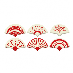 [Y100402] Gusto - Dekor Çikolata Yelpaze 9272